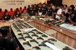 Polda Metro Jaya Amankan Ratusan Airsoft Gun dan Belasan Senpi  Ilegal