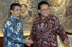 Ketua DPD Terima Kunjungan Menteri Besar Selangor Mohamed Azmin Ali