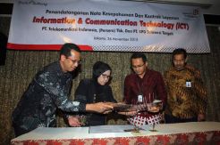 Telkom Dukung Layanan ICT Bank Sulteng