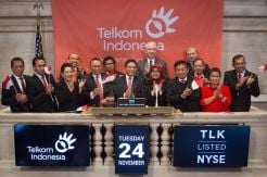 Telkom Rayakan 20 Tahun Melantai di Bursa Saham New York