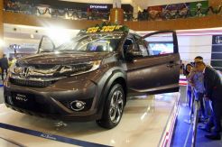 HJC Pamer Honda BR-V di Serpong