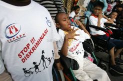 Anak-anak Penyandang Disabilitas Tuntut Kesamaan Hak
