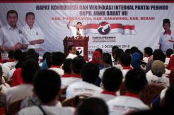 HT Lantik Pengurus Perindo Dapil VI dan VII Jawa Barat