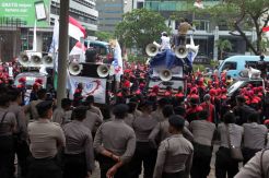 Buruh Desak KPK Tuntaskan Kasus Korupsi di Indonesia