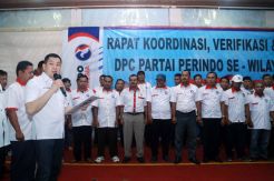 HT Lantik Pengurus DPD Perindo Dapil IX Jawa Barat
