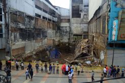 Pekerja Tewas Tertimpa Bangunan di Dalem Kaum Bandung