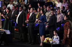 HT Hadiri Perayaan Natal Bersama MNC Group