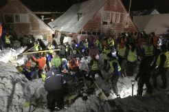 Longsor Salju di Norwegia