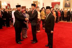 Presiden Jokowi Lantik Pimpinan Baru KPK