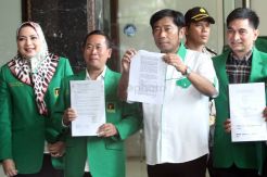 Pengurus PPP Djan Faridz Datangi Kemenkumham