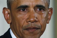 Umumkan Kebijakan Kepemilikan Senjata, Obama Menangis