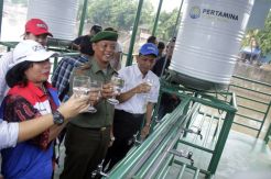 Air Ciliwung di Bidara Cina Bisa Diminum