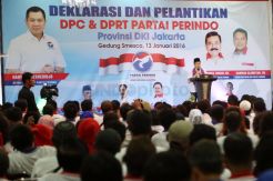 HT Lantik Pengurus DPC dan DPRT Perindo DKI Jakarta