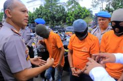 Ungkap Kasus Curanmor, Polrestabes Bandung Amankan Empat Tersangka