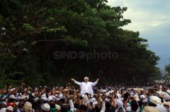 Dilaporkan Sukmawati, Habib Rizieq Penuhi Panggilan Polda Jabar