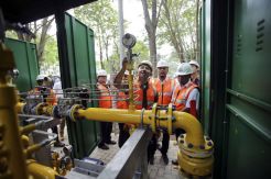 Dirjen Migas Tinjau Pemasangan Instalasi Gas Bumi di Batam