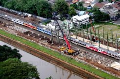 Pembebasan Lahan Jalur Kereta Api Bandara Soetta Telah Selesai