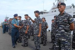 KRI Sultan Iskandar Muda Ikuti Latihan Bersama Multinasional di Pakistan
