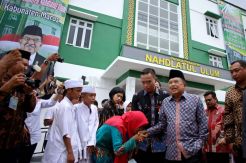 JK Resmikan Rusunawa Pondok Pesantren