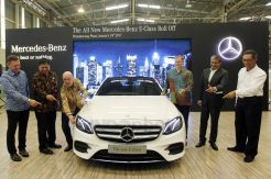 Mercedes Benz The New E-Class Mulai Diproduksi di Indonesia