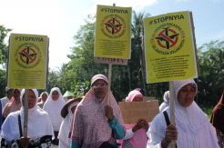 Puluhan Warga Tolak Pembangunan Bandara Yogyakarta