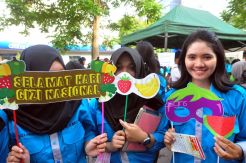 Mahasiswa Fakultas Kedokteran Undip Peringati Hari GIzi Nasional