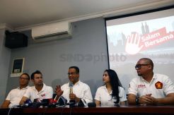 Cagub Anies Hadiri Peluncuran Program Santai Sore Anies-Sandi