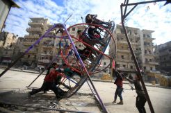 Kehidupan Kota Aleppo Mulai Mengeliat