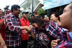Cawagub Djarot  Blusukan di Kramat
