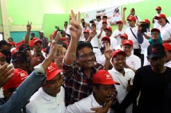 Cawagub Djarot Hadiri Apel Siaga Relawan