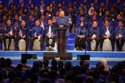 SBY Hadiri Dies Natalis Ke-15 Partai Demokrat