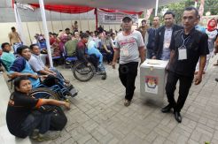 Simulasi Pilkada bagi Penyandang Disabilitas