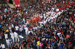 Atraksi Tang Sin Meriahkan Cap Go Meh di Manado