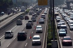 Sistem Contraflow Diberlakukan di Tol Dalam Kota Jakarta