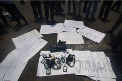 Jurnalis Kecam Kekerasan Terhadap Awak Media Saat Aksi 112 di Istiqlal