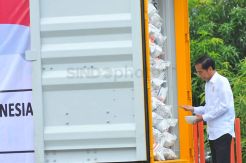 Presiden Jokowi Lepas Pengiriman Bantuan ke Sri Lanka