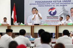 HT Beri Arahan kepada Pengurus DPW Partai Perindo DKI Jakarta
