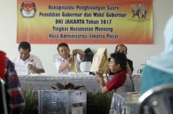 PPK Menteng Lakukan Rekapitulasi Suara Pilkada DKI Jakarta
