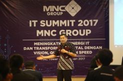 HT Beri Arahan dalam IT Summit MNC Group 2017