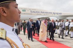 Sebelum ke Indonesia Raja Salman Mampir di Malaysia