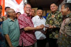 Menperin Hadiri Peresmian Pengiriman Komponen Otomotif di Sidoarjo
