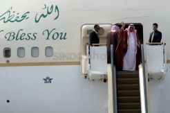 Wapres Jusuf Kalla Lepas Keberangkatan Raja Salman ke Brunei