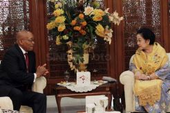 Megawati Terima Kunjungan Presiden Afrika Selatan