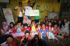 Donasi Alfacart untuk Penderita Kanker