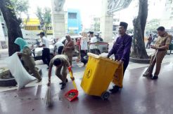 30 Staf dan Pejabat Pemkot Palembang Jalani Hukuman