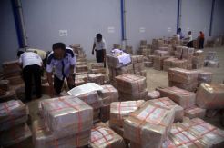 2.000 Koli Soal UN Siap Didistribusikan di Palembang