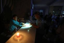 Aksi Earth Hour di Palembang