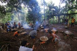 Warga Gunungpati Gelar Tradisi Nyadran Kyai Ashari