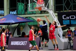 Basket Tiga Lawan Tiga Red Bull Reign