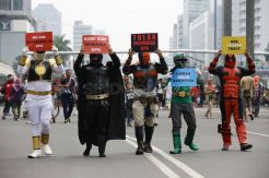 Super Hero Siap Jaga KPK